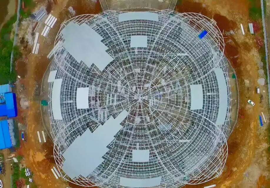 南宫体育馆网架